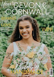 Cover of the November/December 2024 issue of Your Devon & Cornwall Wedding magazine