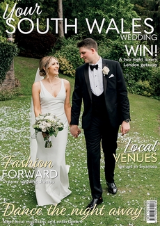 Cover of the March/April 2025 issue of Your South Wales Wedding magazine