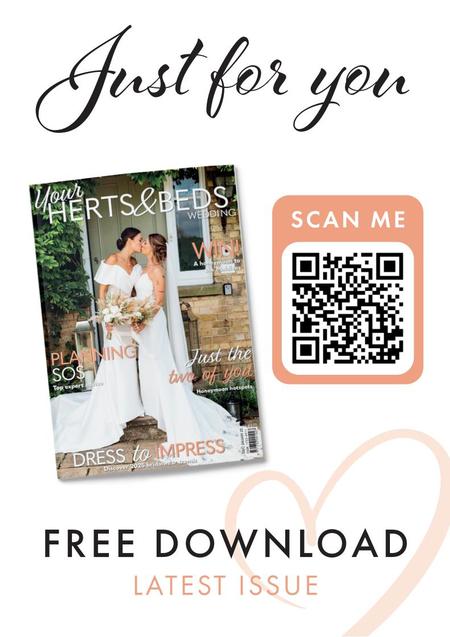 View a flyer to promote Your Herts and Beds Wedding magazine