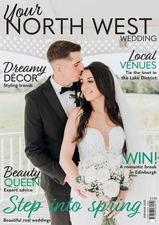 Cover of the February/March 2025 issue of Your North West Wedding magazine