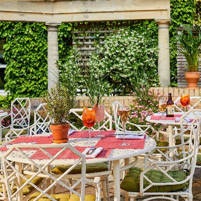 Discover Sopwell House's new Rosé Summer Terrace