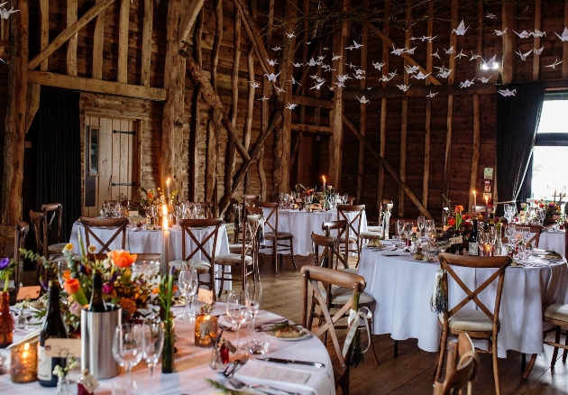 The Barns at Redcoats reception space